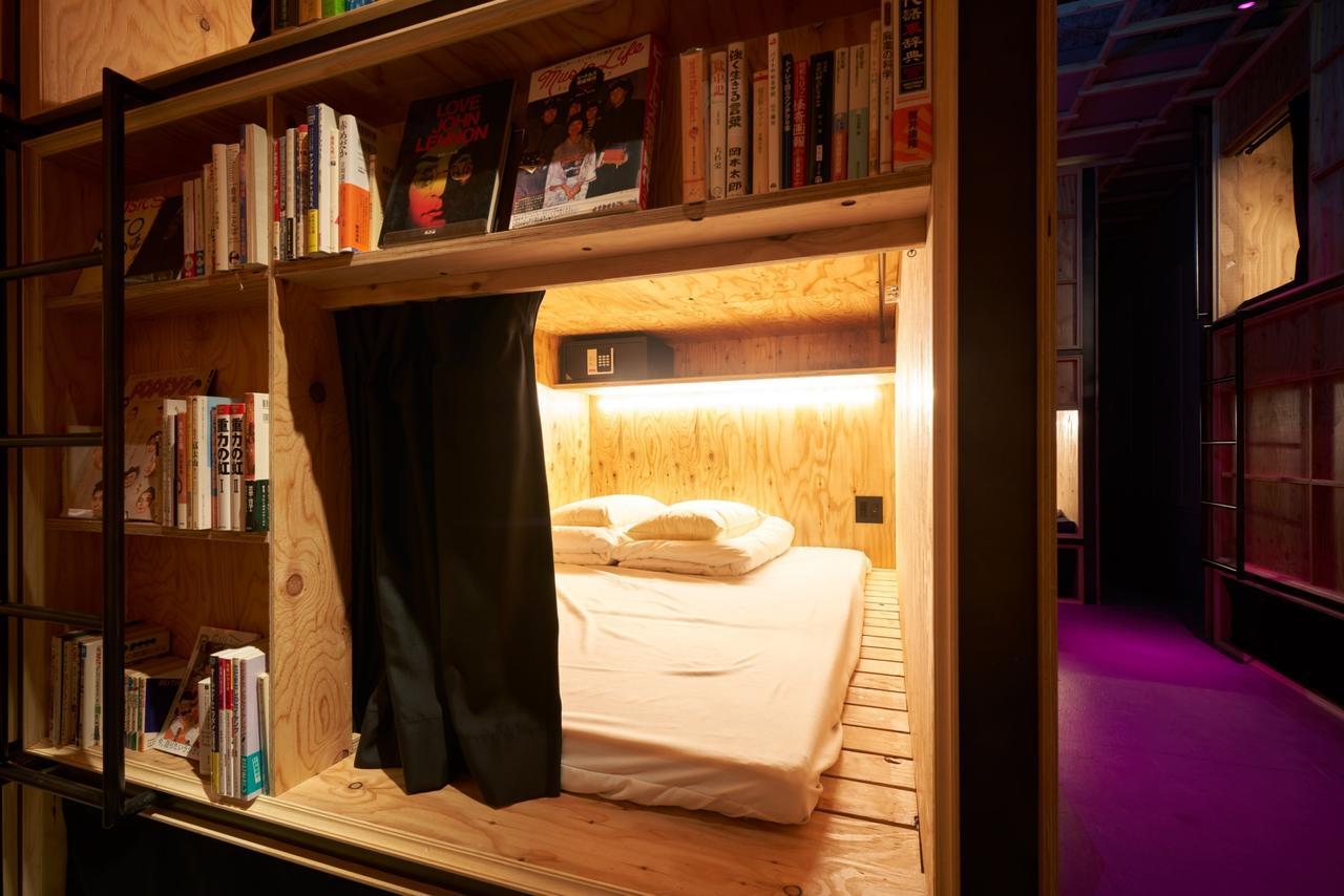 Book And Bed Tokyo Shinjuku Hostel Exterior foto